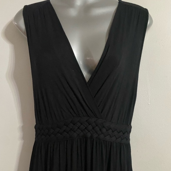 Cable & Gauge Dresses Cable Gauge Black Sleeveless Maxi Dress Size
